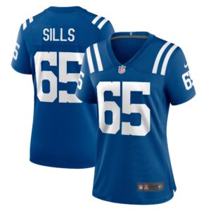 Josh Sills Indianapolis Colts Women's Team Game Jersey -  Royal
