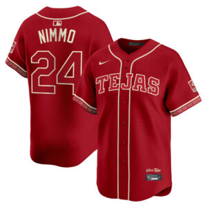 Brandon Nimmo #24 Texas Rangers 2026 City Connect Vapor Premier Limited Jersey - All Stitched