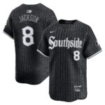 Men's Chicago White Sox Bo Jackson  Black City Connect Retired Player Jersey