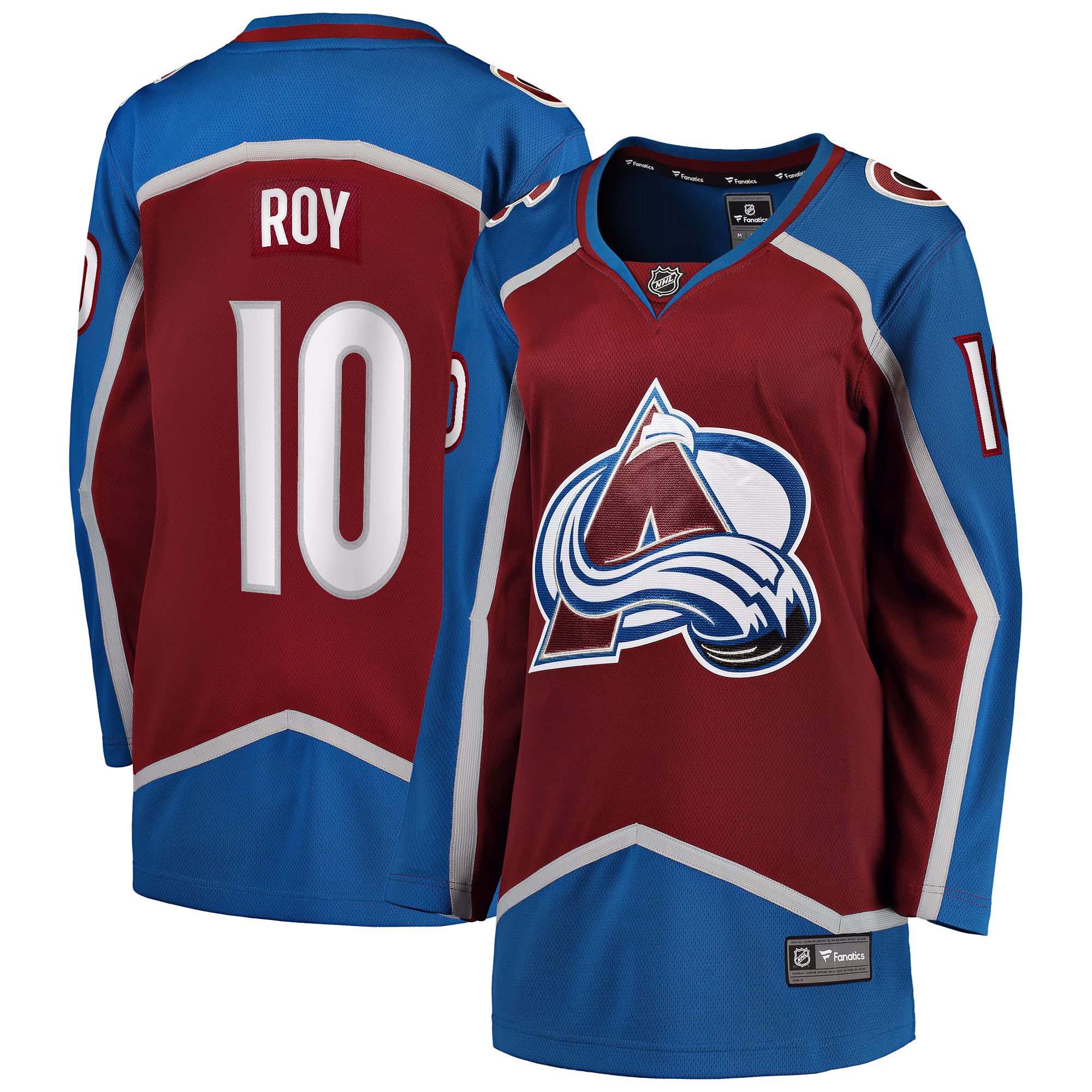 Women's Colorado Avalanche Nicolas Roy #10 Fanatics Burgundy Home Breakaway Jersey