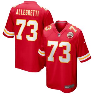 Nick Allegretti Kansas City Chiefs  Game Jersey - Red