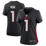 Number 1 Mom Atlanta Falcons Women's Game Jersey - Black