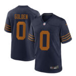 Men's Matthew Golden #0 Green Bay Packers 2025 Classic Game Jersey-Navy