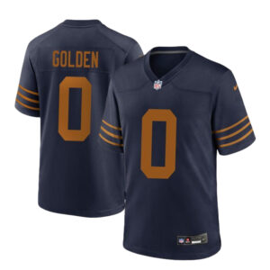Men's Matthew Golden #0 Green Bay Packers 2025 Classic Game Jersey-Navy