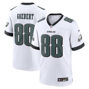 Dallas Goedert Philadelphia Eagles #88 White Game Jersey - White