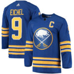 Jack Eichel Buffalo Sabres  Home Captain Patch Primegreen Authentic Pro Player Jersey - Royal