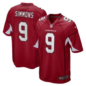 Isaiah Simmons Arizona Cardinals  Game Player Jersey - Cardinal