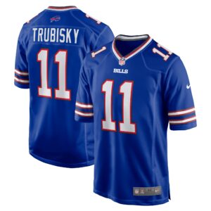 Mitchell Trubisky Buffalo Bills  Game Jersey -  Royal