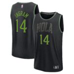 Youth New Orleans Pelicans Brandon Ingram  Black 2023/24 Fast Break Jersey - City Edition