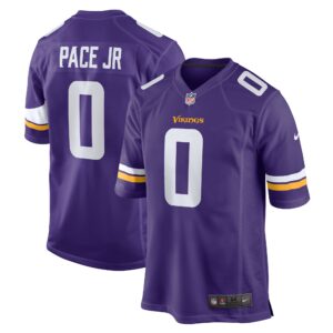 Ivan Pace Jr Minnesota Vikings  Game Jersey -  Purple
