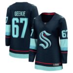 Morgan Geekie Seattle Kraken Women's Home Breakaway Player Jersey - Deep Sea Blue
