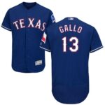 Texas Rangers #13 Joey Gallo Blue Flexbase Collection Stitched Jersey