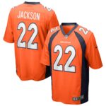 Kareem Jackson Denver Broncos Game Jersey - Orange