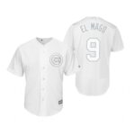 Chicago Cubs Javier Baez El Mago White 2019 Players Weekend Jersey