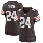 Nick Chubb Cleveland Browns Women's Game Jersey - Brown