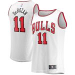 DeMar DeRozan Chicago Bulls  Fast Break Replica Jersey - Association Edition - White