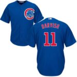 Chicago Cubs #11 Yu Darvish Blue New Cool Base Stitched Jersey