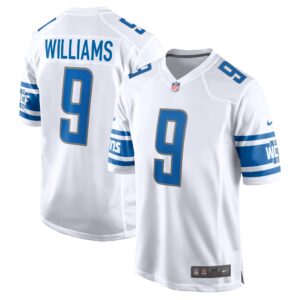 Jameson Williams Detroit Lions  Player Game Jersey - White