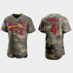 Yadier Molina St. Louis Cardinals 2021 National Armed Forces Day Jersey - Camo