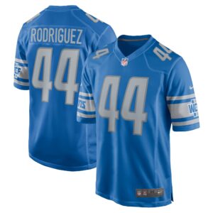 Malcolm Rodriguez Detroit Lions  Player Game Jersey - Blue