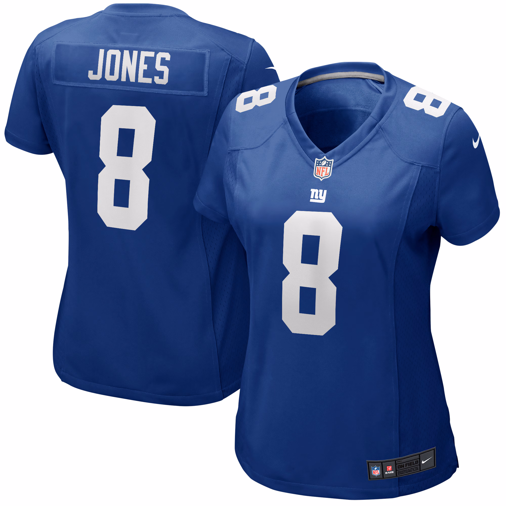 Daniel Jones New York Giants Women's Player Jersey - Royal