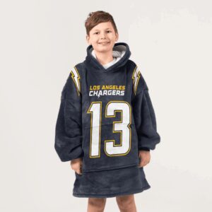 Kid 13 Los Angeles Football Unisex Blanket Hoodie