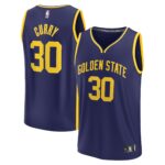 Stephen Curry Golden State Warriors  Youth Fast Break Player Jersey - Statement Edition - Navy