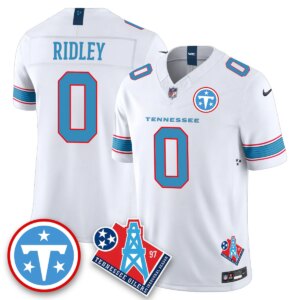 Calvin Ridley #0 Tennessee Titans Vapor F.U.S.E. Limited Jersey -  White