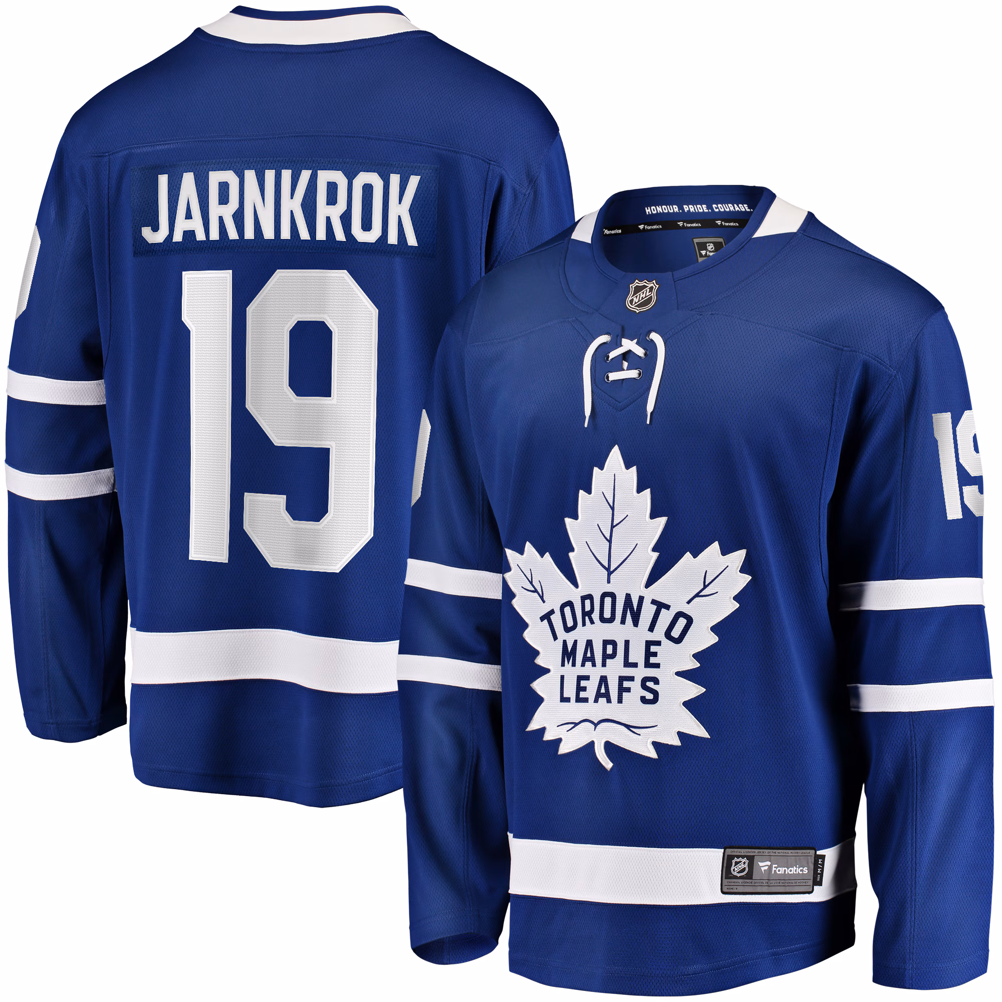 Toronto Maple Leafs Calle Jarnkrok #19 Fanatics Blue Home Breakaway Player Jersey
