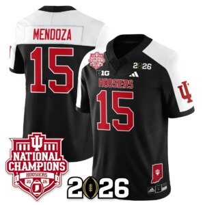 Fernando Mendoza #15 Indiana Hoosiers Vapor Limited Football Jersey - 2025 National Champions - All Stitched