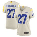 Darrell Henderson Jr. Los Angeles Rams  Women's Player Game Jersey - Bone