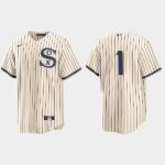 Men's Chicago White Sox #1 Nick Madrigal 2021 Field of Dreams Replica White Jersey