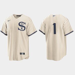 Men's Chicago White Sox #1 Nick Madrigal 2021 Field of Dreams Replica White Jersey