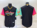 Men's San Diego Padres Fernando Blank Black 2022 City Connect Cool Base Jersey