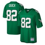 Mike Quick Philadelphia Eagles #82 Legacy Replica Jersey - Kelly Green