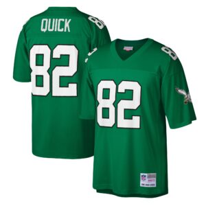 Mike Quick Philadelphia Eagles #82 Legacy Replica Jersey - Kelly Green