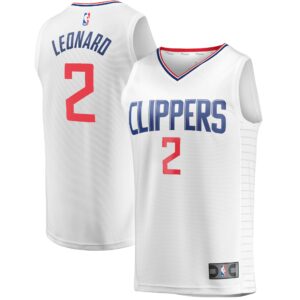Kawhi Leonard LA Clippers  Fast Break Player Jersey - Association Edition - White