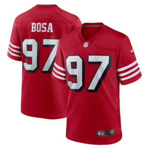 Nick Bosa San Francisco 49ers  Alternate Game Player Jersey - Scarlet