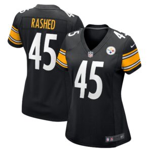 Hamilcar Rashed Jr. Pittsburgh Steelers  Women's Game Player Jersey - Black
