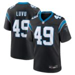 Frankie Luvu Carolina Panthers  Team Game Jersey - Black