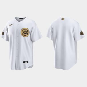 Men's Chicago Cubs 2022 All-Star Game Blank Jersey - White