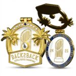 Los Angeles Dodgers Back-to-Back Champions Legacy Pin-Ships April 20