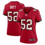 K.J. Britt Tampa Bay Buccaneers  Women's Game Jersey - Red