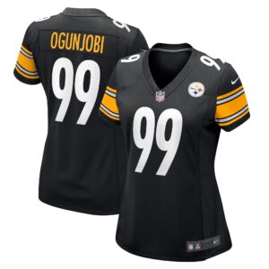 Larry Ogunjobi Pittsburgh Steelers  Women's Game Player Jersey - Black