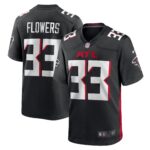 Tre Flowers Atlanta Falcons Team Game Jersey -  Black