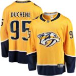 Matt Duchene Nashville Predators Home Premier Breakaway Player Jersey - Gold