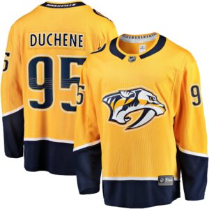 Matt Duchene Nashville Predators Home Premier Breakaway Player Jersey - Gold