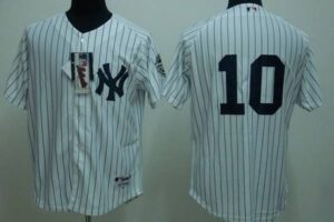 New York Yankees #10 Phil Rizzuto Stitched White Jersey