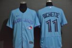 Men's Toronto Blue Jays #11 Bo Bichette Blue Stitched Flex Base  Jersey