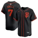 Men's San Francisco Giants Blake Snell  Black Alternate Limited Jersey